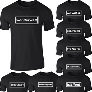 Oasis Wonderwall T Shirt | eBay UK