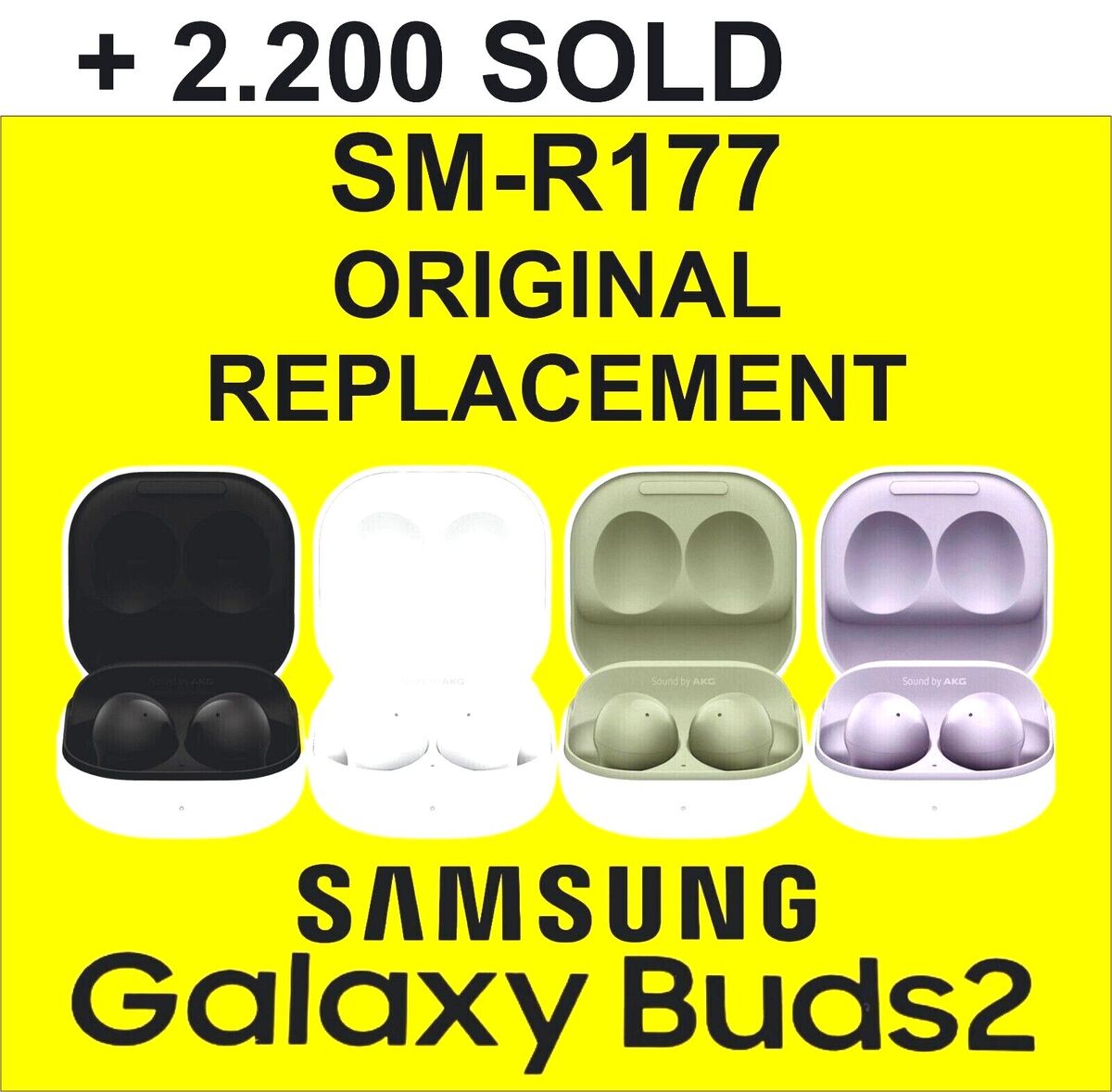 Samsung Galaxy Buds 2 Buds2 Left or Right Earbud or Case Samsung Galaxy Buds 2 Buds2 Left or Right Earbud or Case