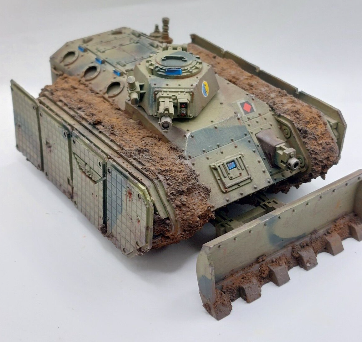 Astra Militarum 40k Converted Chimera painted with forge world