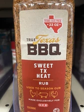H‑E‑B Texas Originals Sweet Tx Heat Bbq Seasoning Texas-Size Pack 22oz HEB
