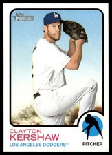 2022 Topps Heritage Baseball Clayton Kershaw Los Angeles Dodgers #725 SP