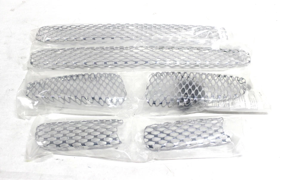 Inserto de rejilla de malla cromada Street Scene 950-78775 para Ford F-150 2004-2008 6 piezas Foto 3 de 4