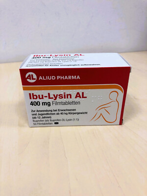 IBU-LYSIN AL 400 mg Filmtabletten 50 ST PZN 18021273