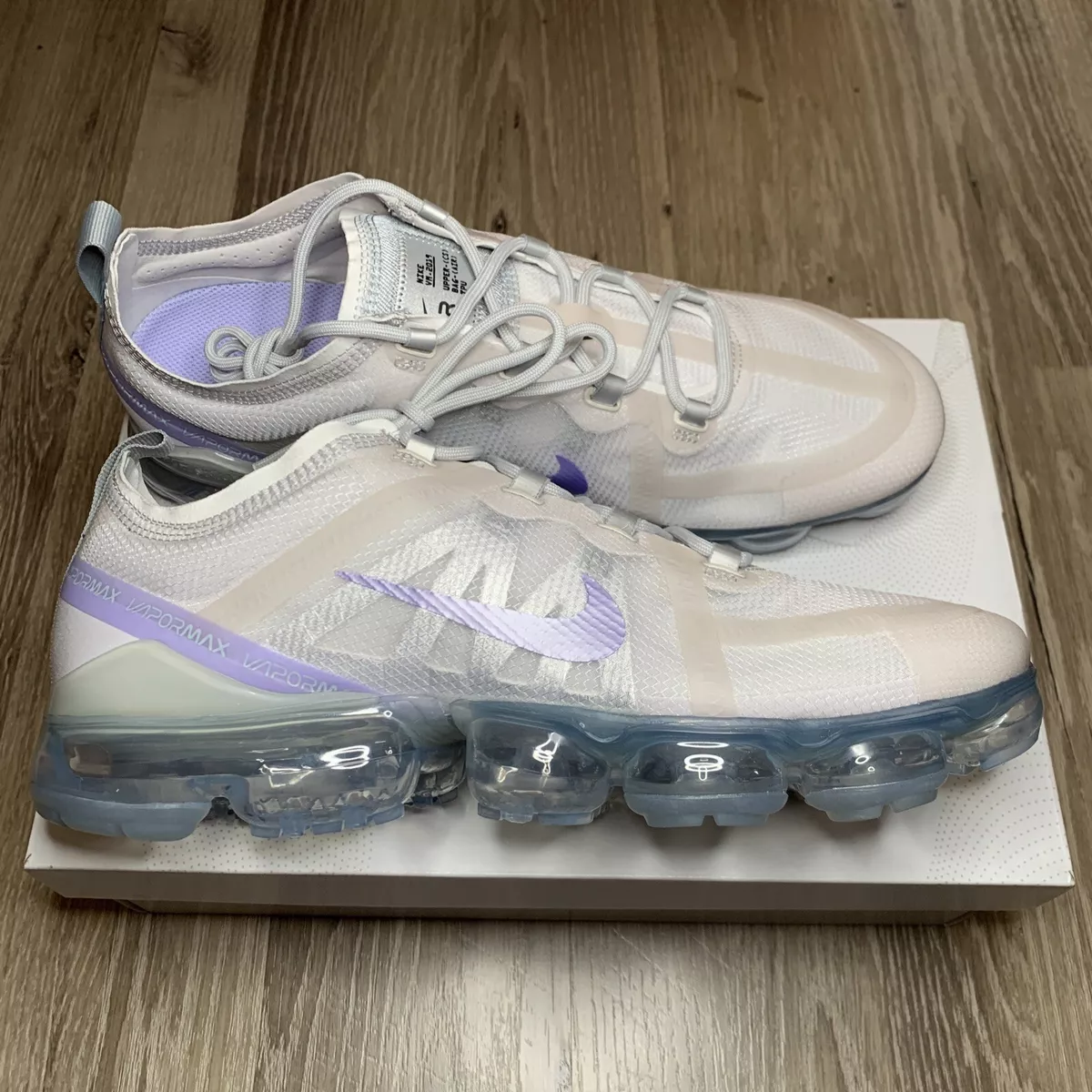 Women s Nike Air VaporMax 2019 SE Running Shoes grey purple BV6483 001 Size 12