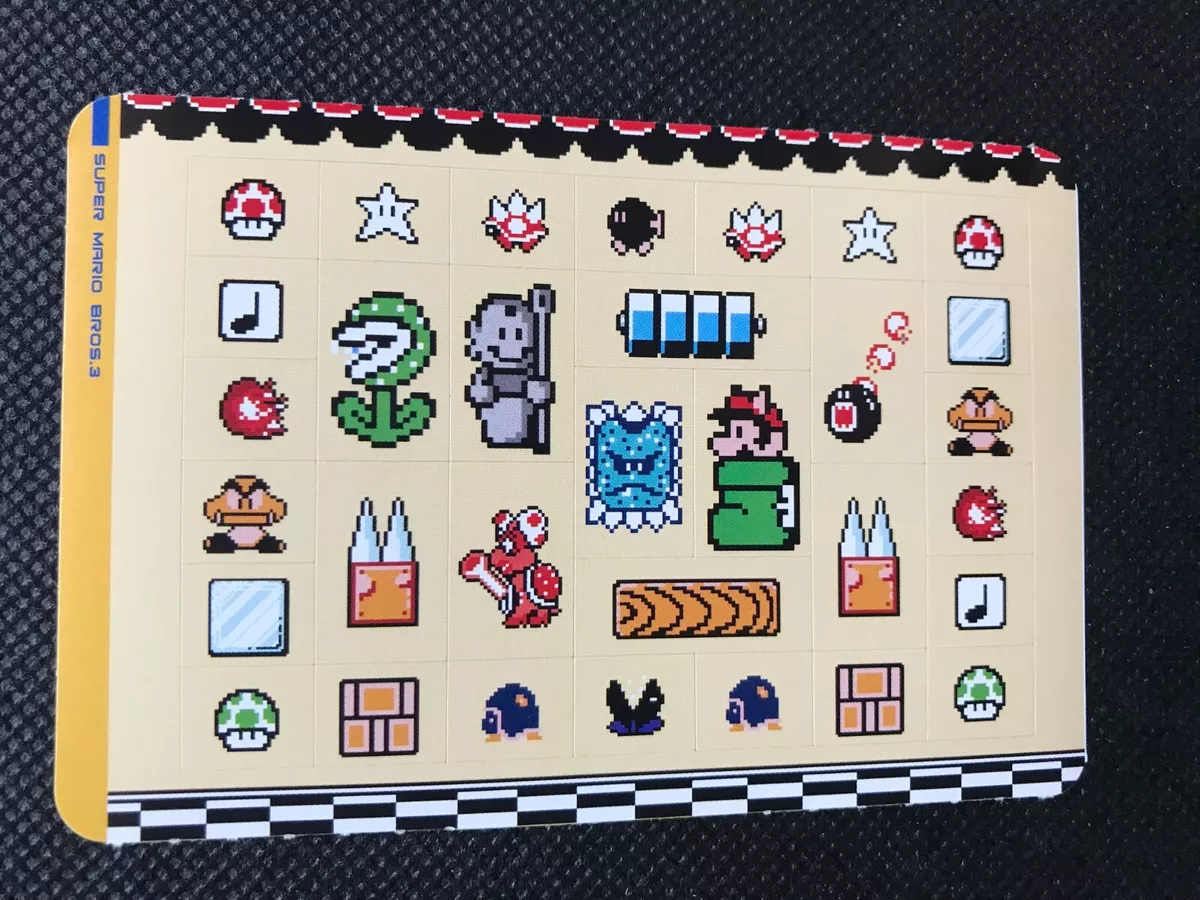 Super Mario Bros. 3 World 1 Map Cross Stitch Pattern 