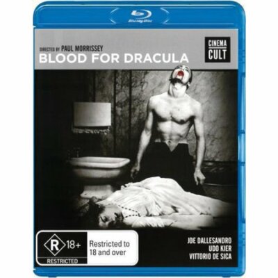B5 BRAND NEW SEALED Blood For Dracula (Blu-Ray, 2014) RARE BLU-RAY