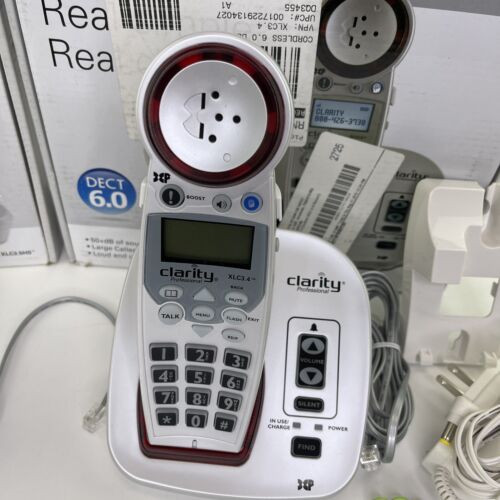 Clarity XLC3.4 Amplified Cordless Phone w/ XLC3.5 Extra Handset - Picture 4 of 6