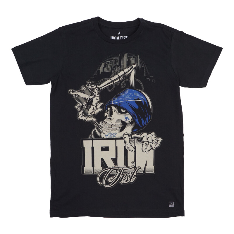 МУЖСКАЯ ФУТБОЛКА IRON FIST LEFT CAST 1990₽