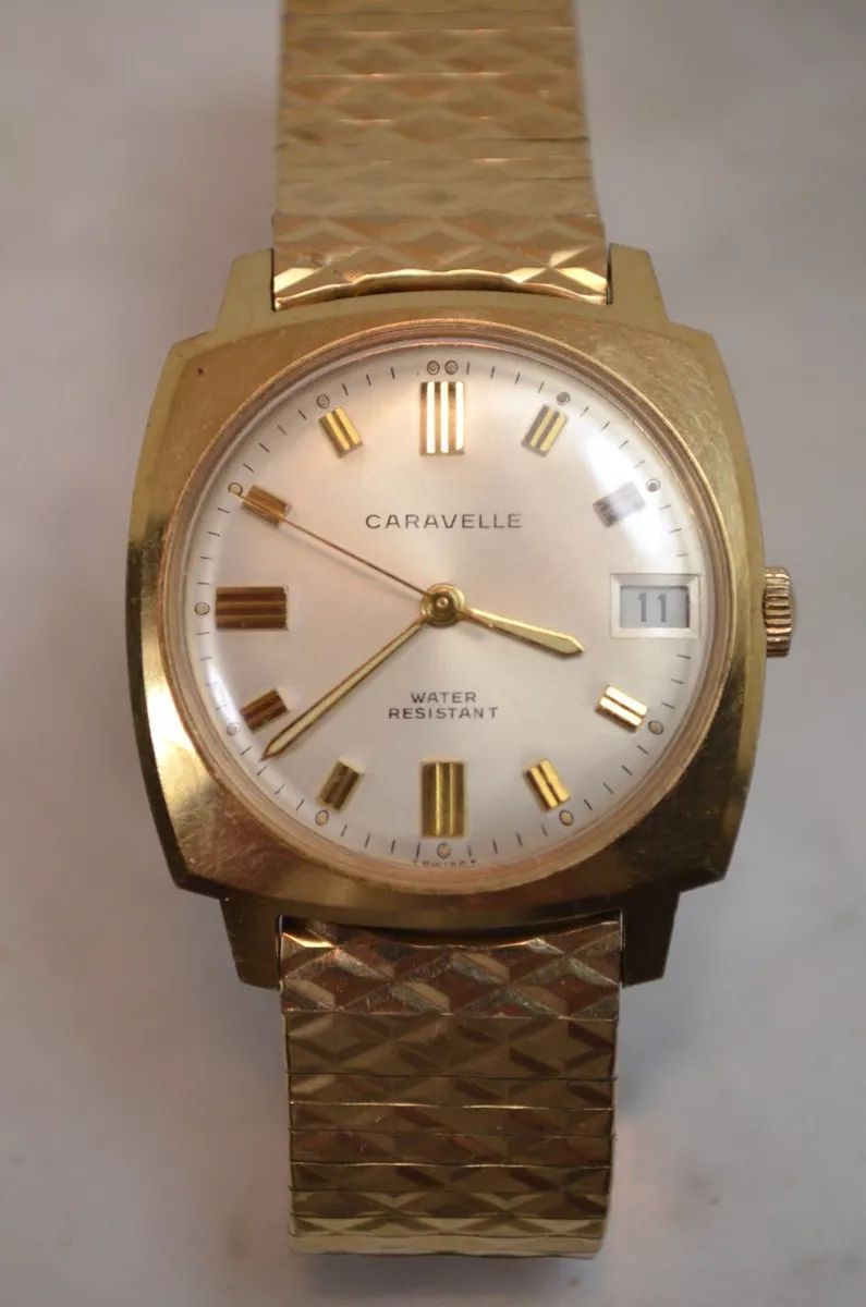 Vintage caravelle men's watch top