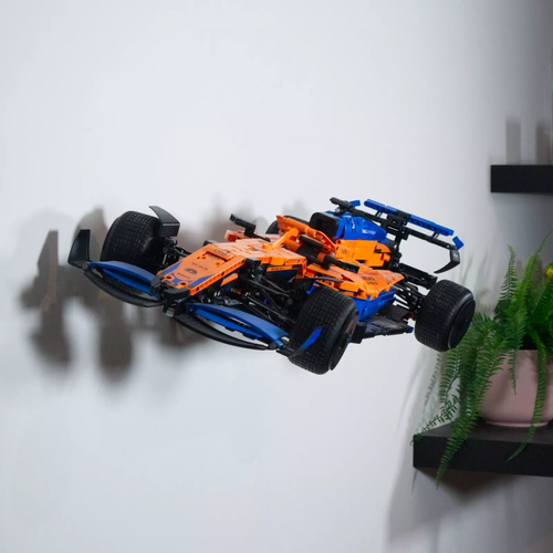 Wall Mount for LEGO 42141 Technic McLaren Formula 1 Durable 3D Printed Design - Picture 3 of 9