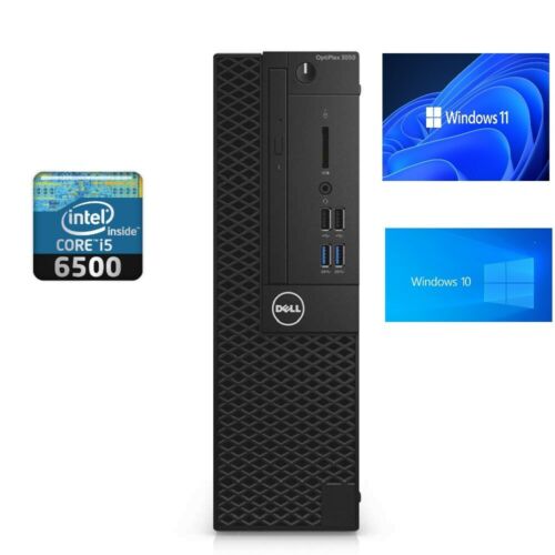 Dell OptiPlex 3050 SSF Intel i5-6500 @3.20GHz Windows 11 or 10 Solid state  | eBay