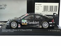 Minichamps Mercedes-Benz C Class #7 Dtm 2004 Paffett Team Amg 1:43 Sportwagen