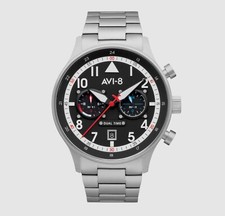 AVI-8 Hawker Hurricane Black Dial Chronograph...