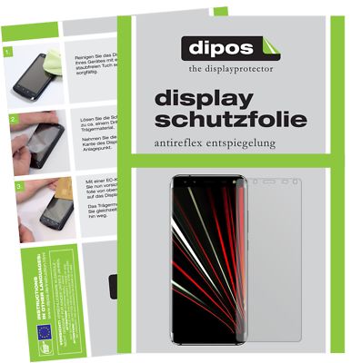 2x Schutzfolie für Leagoo S8 matt Displayschutzfolie Folie Display Schutz dipos