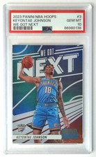2023-24 Panini Hoops We Got Next RC Keyontae Johnson 237 OKC PSA 10
