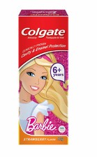 barbie toothbrush and toothpaste