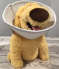 Disney Parks Pixar - UP Doug The Dog - Soft Plush 11" - With Removable Cone