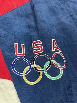 Veste Coupe-vent Vintage Starter USA Olympics Années 90 - Taille M - Multicolore - Neuf Avec étiquettes