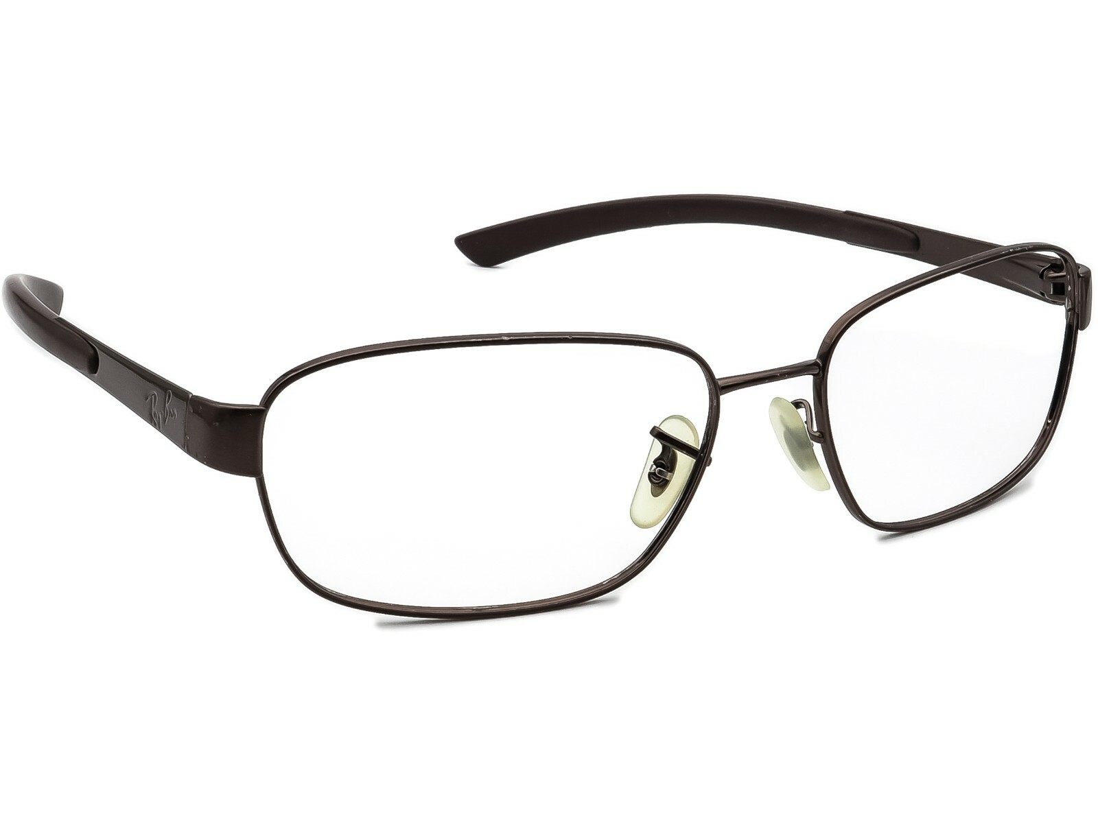 Ray Ban Men's Sunglasses FRAME ONLY Brown Wrap 59[]18 135 - Main Image