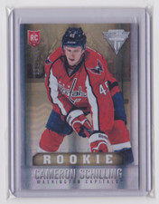 13-14 PANINI TITANIUM ROOKIE GOLD/100 CAMERON SCHILLING #158 WASHINGTON CAPITALS