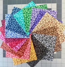 Cherry Blossom charm packs 102 pieces - 17 colors