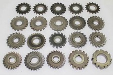 20x Frez tarczowy Frez do rowków Frez - Ø 80 mm - 4 - 18 mm - HSS - ząbkowany prosto