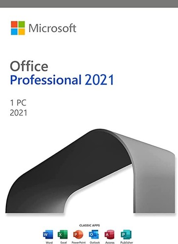 Microsoft Office 2021 Professional Plus 1 PC Lifetime License Key EBay