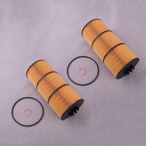 2x Oil Filter Fit for Freightliner Western Star Detroit Diesel Mercedes