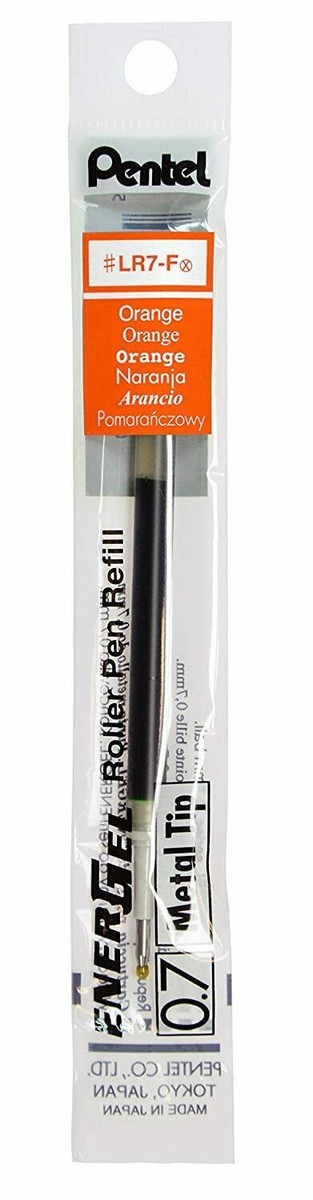 10 Ricarica A Rullo Pentel LR7 Per Penna Gel EnerGel Punta In Metallo 0 - Foto 4