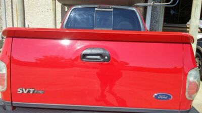 DAR FG-607 Factory Flush Mount Rear Spoiler Unpainted Un-Lighted