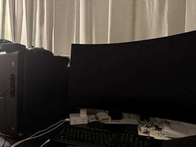 Alienware Computer And LG UltraGear 39'' OLED