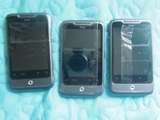 LOT 3 HTC ADR6225 Wildfire Silver/Black CDMA Alltel network as is read condition