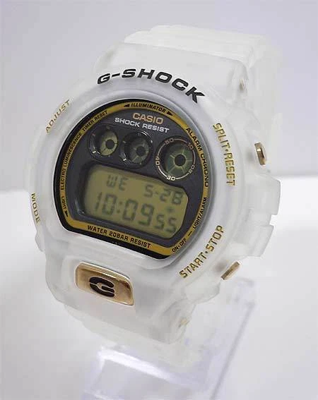 White and gold hotsell g shock mens