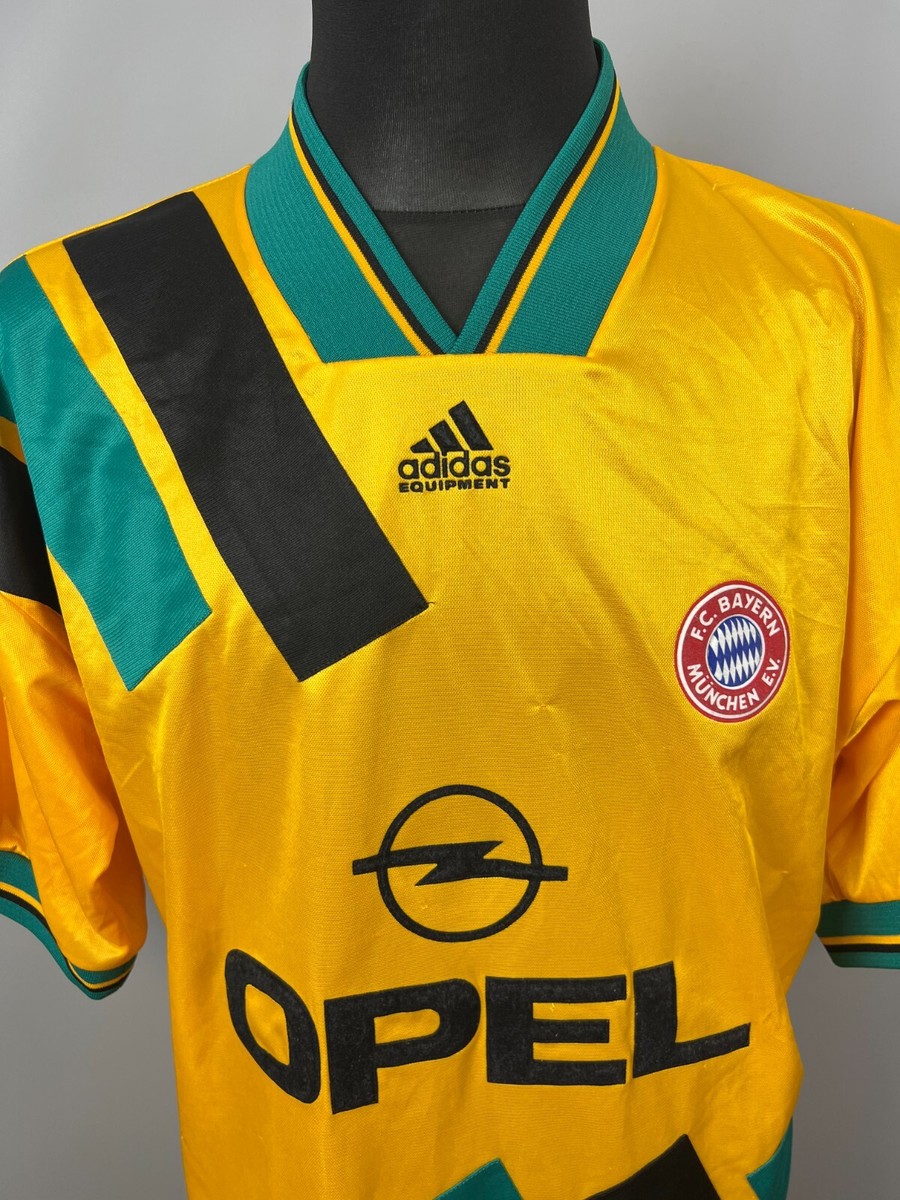 BAYERN MUNCHEN 1993 1995 AWAY SHIRT FOOTBALL SOCCER JERSEY