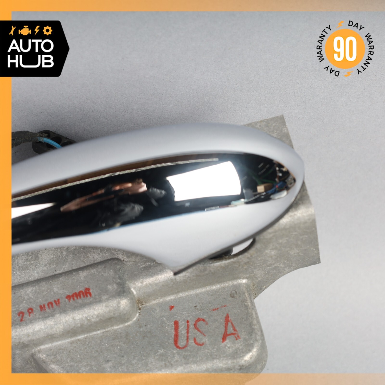 03-13 Maserati Quattroporte M139 Rear Right Side Exterior Door Handle OEM