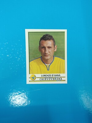 2001-2002 Panini Footballers New N 82 Lorenzo D'Anna Chievoverona Figure