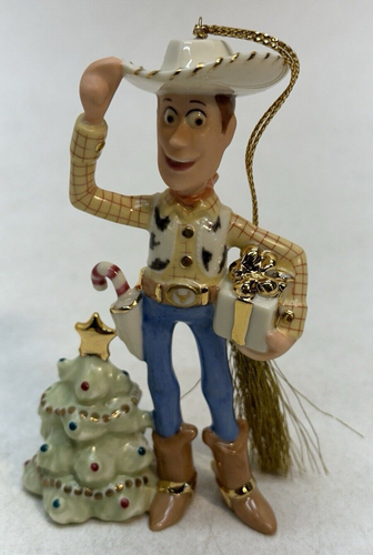 Lenox Toy Story Howdy Holiday Ornament WOODY Disney Pixar mit Box - Bild 3 von 13