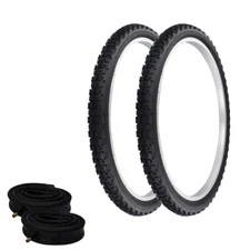 PRO+ TIRES 24 x 2.125 BLACK P-1075A W/ HEAVYDUTY TUBES