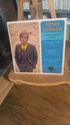 NINO FERRER ''ICH WILL SCHWARZ SEIN'' - EP ORIGINAL FRANKREICH - REF 231226-