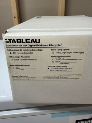 TABLEAU TD3 FORENSIC IMAGER KIT