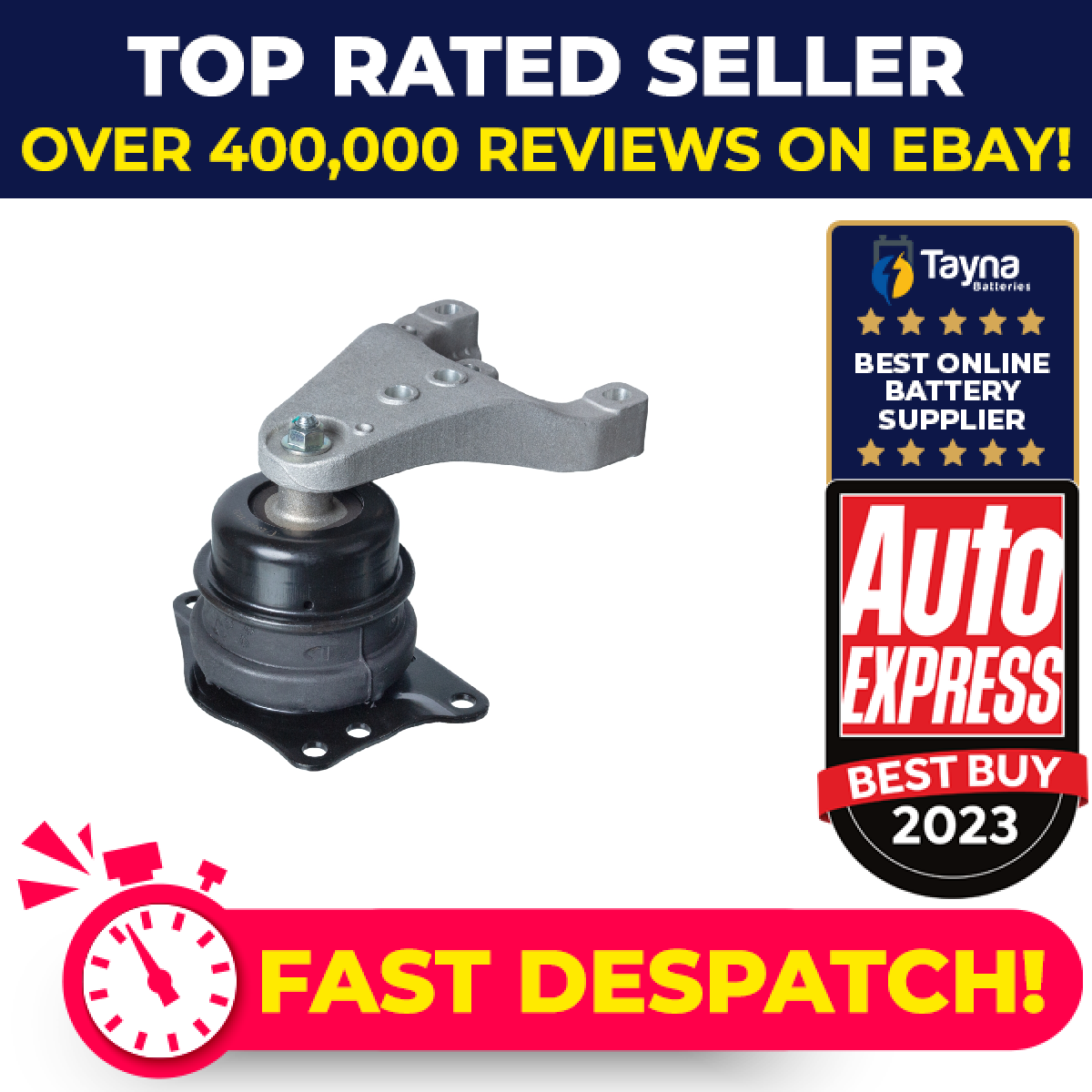 Engine Mount fits VW FOX 5Z 1.4D Upper Right 05 to 09 BNM Mounting 6Q0199167CA