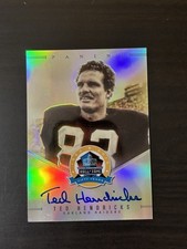 Ted Hendricks 2013 Panini Hall of Fame 50 Years Autograph /50 #TH Auto SSP HOF