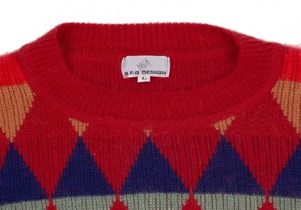 Suéter Tejido MARITHE FRANCOIS GIRBAUD DISEÑO M.F.G Talla L (K-103589) Foto 4 de 4