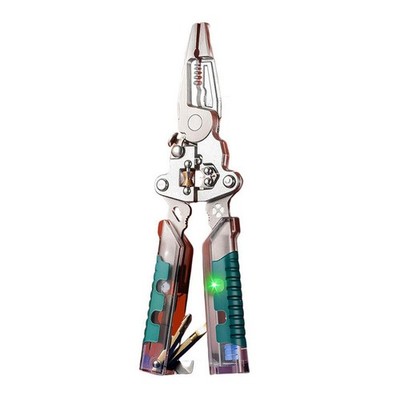 20 in 1 Electrical Wire Stripper Pliers with Crimping and Cutting Features