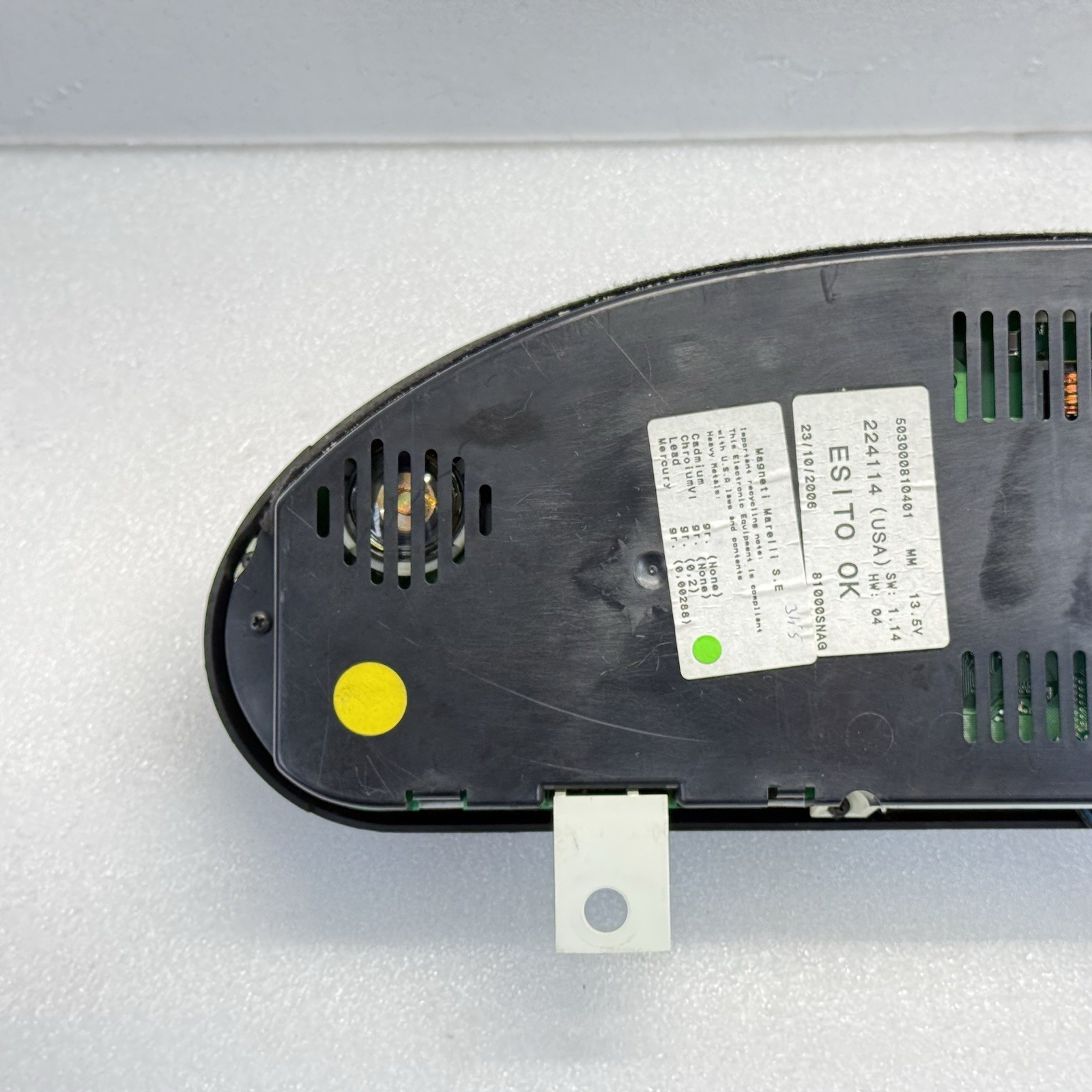 03-08 Maserati Quattroporte M139 Cluster Instrument Gauge Speedometer OEM