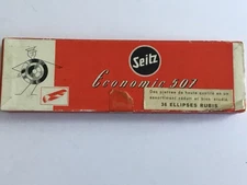 NOS vintage watchmakers seitz 507 roller jewels complete box