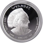 2019 Native American Jamul Wyandot Cardinal 1 oz .999 Fine Silver $1 Proof
