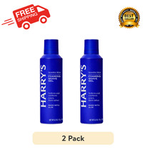 2 PACK Harry's Foaming Shave Gel - 6.7oz with Aloe