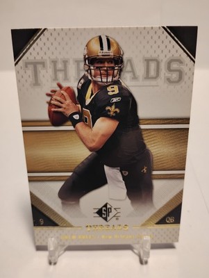 2009 Upper Deck SP Threads Drew Brees #33 New Orleans Saints Football NFL