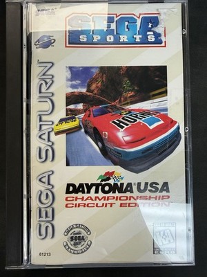 Sega Saturn Daytona USA Championship Circuit Edition Complete Manual Racing NTS 